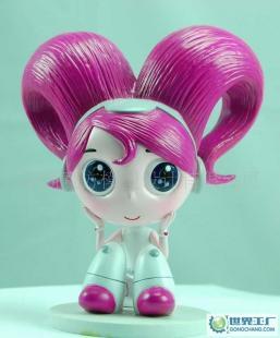 可愛動漫角色塑膠玩具的設計與制作