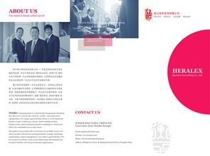 衡力商務咨詢折頁